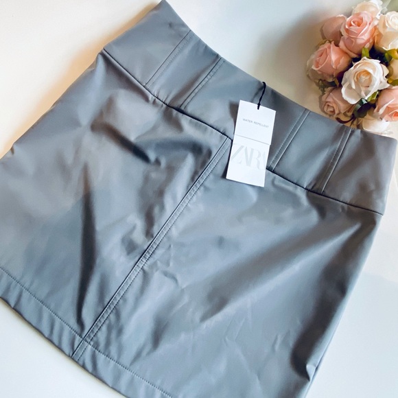 NWT ZARA SKIRT MODERN CHIC GORGEOUS Size L - Picture 4 of 7